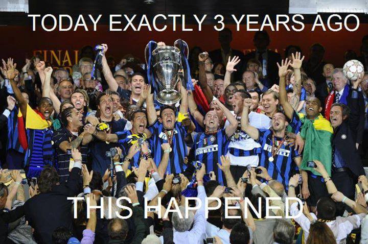 
	Ngày này 3 năm trước Inter Milan vô địch Champions League