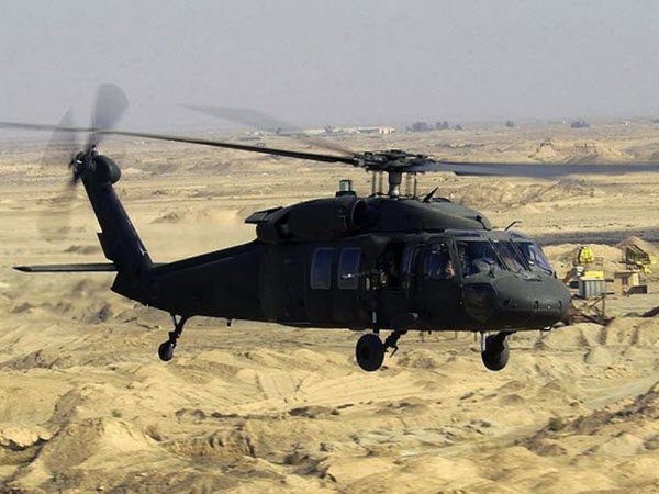 Trực thăng Black Hawk của Mỹ với ưu điểm bay ở độ cao thấp và tốc độ cao.
