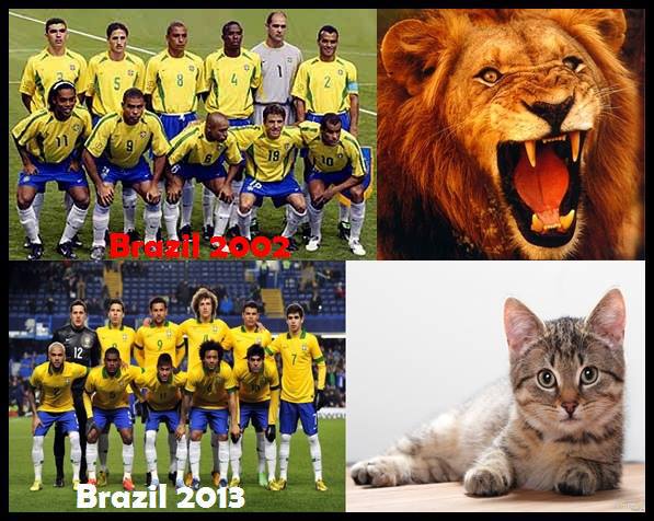 
	Brazil giờ chỉ như một chú mèo ngoan
