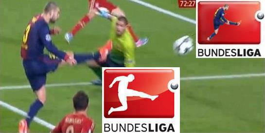 
	Nhờ Pique, Bundesliga có logo mới
