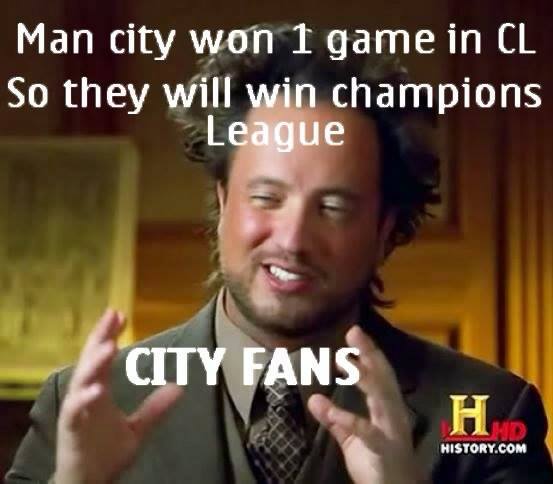  	Lý lẽ của fan Man City