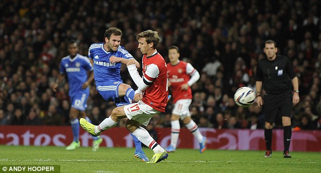  	Mata có bàn thắng đầu tiên cho Chelsea