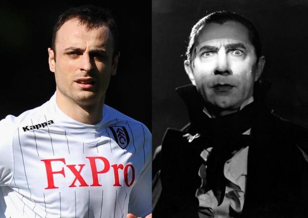  	Dimitar Berbatov giống ác quỷ Dracula