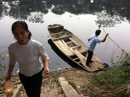 Cự Đà, thuyền nan, Thanh Oai...