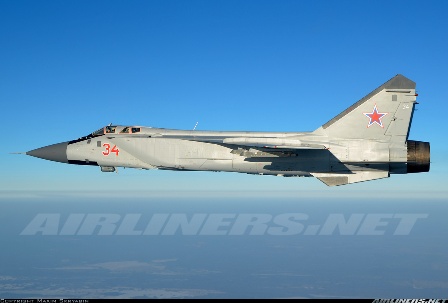 Tiêm kích đánh chặn mới MiG-31BM Foxhound.