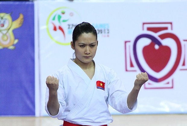 
	Huy chương Vàng thứ 18. Bộ môn Karatedo

	VĐV Nguyễn Hoàng Ngân - Nội dung: Kata đơn nữ