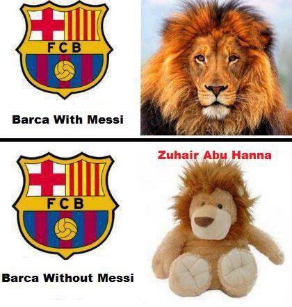 
	Sự khác biệt giữa Barca có Messi và không có Messi