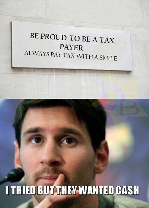 	Messi khó lòng cười trước khoản thuế vừa nộp