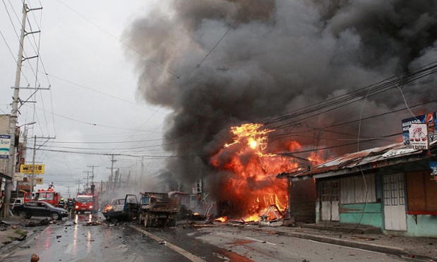 Một vụ đánh bom xảy ra trên đường phố ở Cotabato, miền nam Philippines, khiến 6 người thiệt mạng và 29 người khác bị thương.