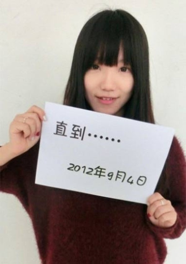 Nữ sinh xinh đẹp viết tâm thư bằng ảnh gây sốt mạng Trung Quốc 4