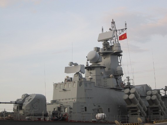  	Hệ thống radar trên tàu tên lửa dự án 1241.8 của Hải quân Việt Nam.