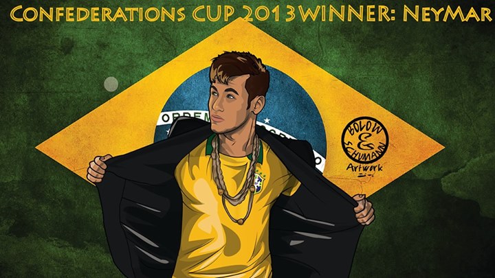 	Neymar vừa giành chức vô địch
