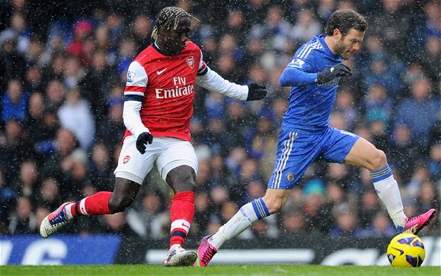  	Mata đã ghi bàn trong 4 trận gần nhất gặp Chelsea được bố trí đá chính