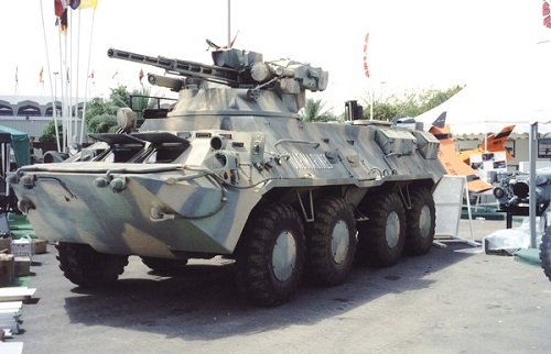 Xe bọc thép BTR-3 do Ukraine sản xuất