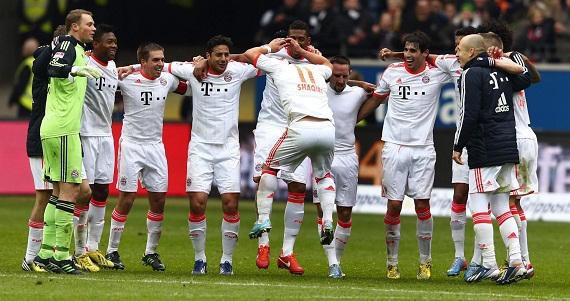 Bayern Munich chính thức đăng quang tại Bundesliga 2012/2013