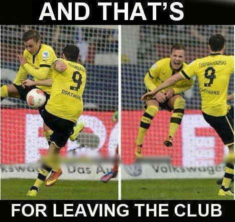 	Vì đây mà Gotze quyết định rời khỏi Dortmund