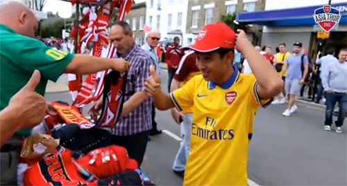 Trước trận derby London, Arsenal bất ngờ tung clip đặc biệt về “Running Man”