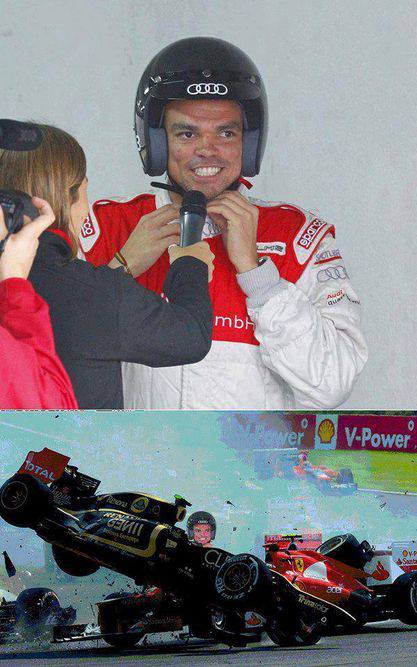 	Khi Pepe chuyển nghề đua xe