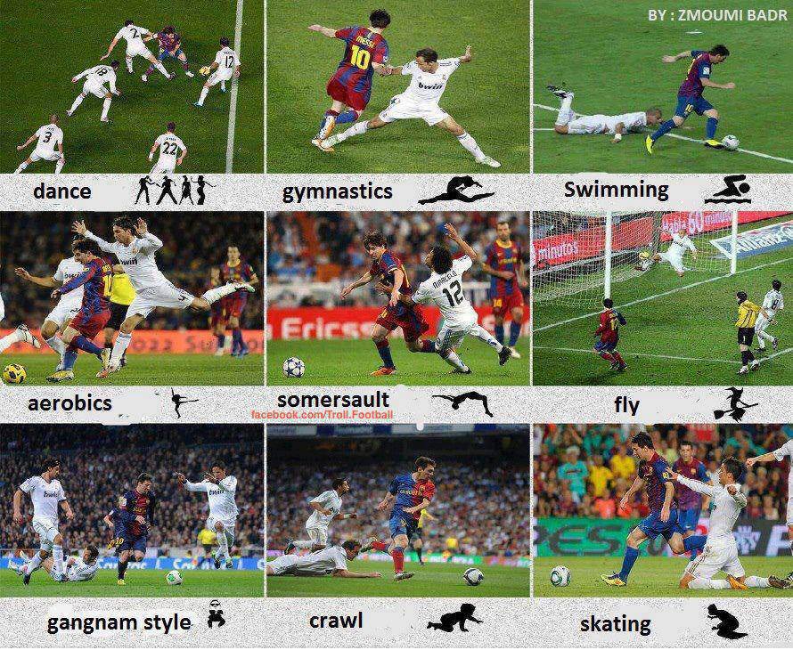 
	Đủ kiểu cản phá của Real trước Messi