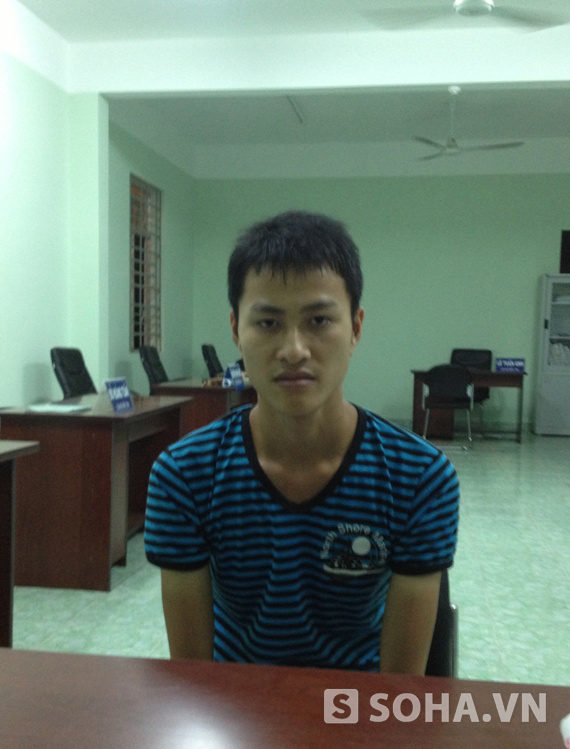 Đối tượng Nguyễn Văn Hợi bị bắt tại cơ quan điều tra