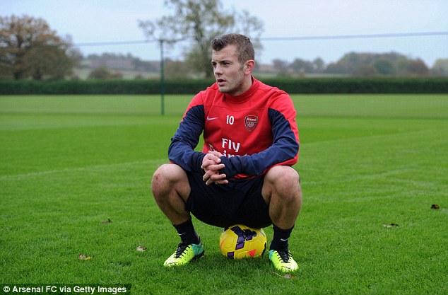  	Wilshere đã có thể trở lại thi đấu