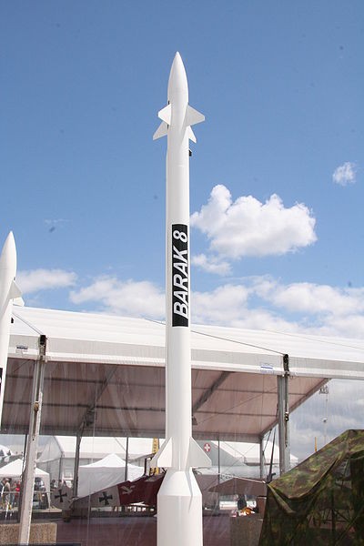 	Tên lửa phòng không Barak-8.