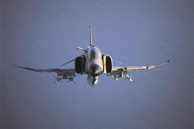 Chiến đấu cơ F-4 của Không quân Israel.
