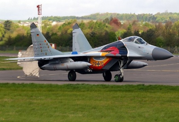 MiG-29 và Typhoon trong ngày ‘giã từ vũ khí’ của Bóng ma Đức