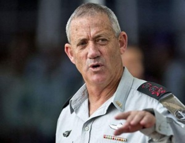 Trung tướng Benny Gantz, Tham mưu trưởng Các lực lượng vũ trang Israel