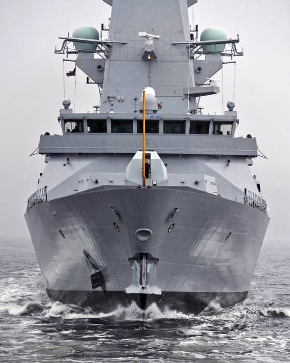 	Khu trục hạm lớp Type 45 được xem là chiến hạm mạnh nhất Hải quân Anh.