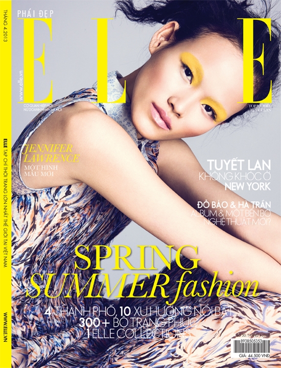 
	Tuyết Lan trở thành người mẫu đầu tiên 2 lần lên bìa của ELLE Việt Nam.