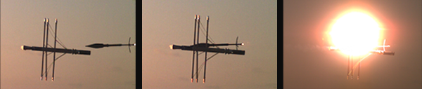 Một cuộc thử nghiệm của Fliker, hệ thống phòng vệ chủ động cho trực thăng