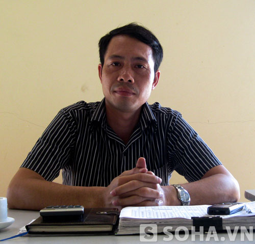 Ông Khương Văn Tài - Phó Giám đốc điều hành sản xuất Xí nghiệp may số 8 (Tổng Công ty may Hồ Gươm).
