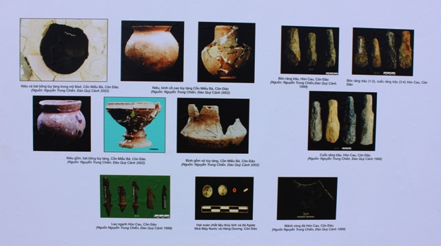 Các phát hiện và nghiên cứu khảo cổ trên địa bàn đảo Hòn Tre và quần đảo Côn Đảo.