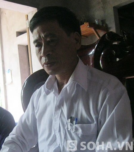 Ông Mạch Văn Hai (sinh năm 1964, trưởng xóm Hạ Đạt, xã Thành Công).