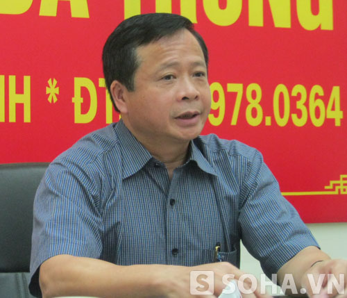 Ông Cáp Sỹ Phong - Phó Chủ tịch UBND quận Hai Bà Trưng (Hà Nội).