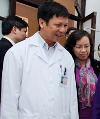 Ông Phạm Cầm Kỳ - Giám đốc Bệnh viện Sản - Nhi Ninh Bình.