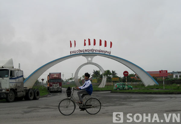Khu công nghiệp Khánh Phú (Yên Khánh, Ninh Bình) vào lúc cao điểm nhất có đến gần nửa vạn công nhân TQ đến làm việc.