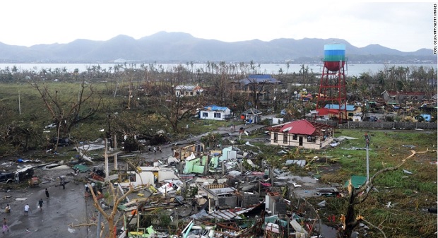 Cảnh hoang tàn ở Philippines sau khi siêu bão Haiyan đi qua