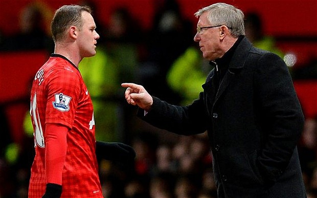  	Sir Alex và Rooney đã tồn tại khá nhiều mâu thuẫn