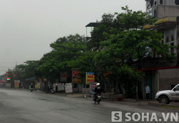 Đoạn đường trước KCN Khánh Phú (thuộc địa bàn xã Khánh Phú, Yên Khánh, Ninh Bình) có thời được mệnh danh là 