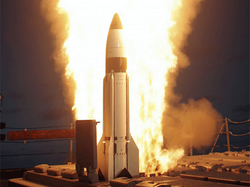 
	Tên lửa SM-3.