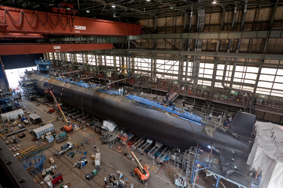 Tàu ngầm nguyên tử Virginia thứ 10 được chuyển giao cho Hải quân Mỹ
