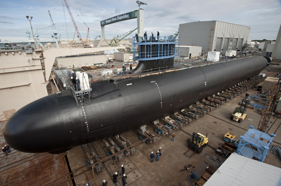 Tàu ngầm nguyên tử Virginia thứ 10 được chuyển giao cho Hải quân Mỹ