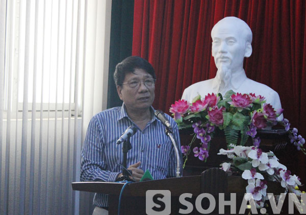 PGS.TS Đặng Văn Bài, Phó chủ tịch Hội đồng di sản văn hoá Quốc gia.