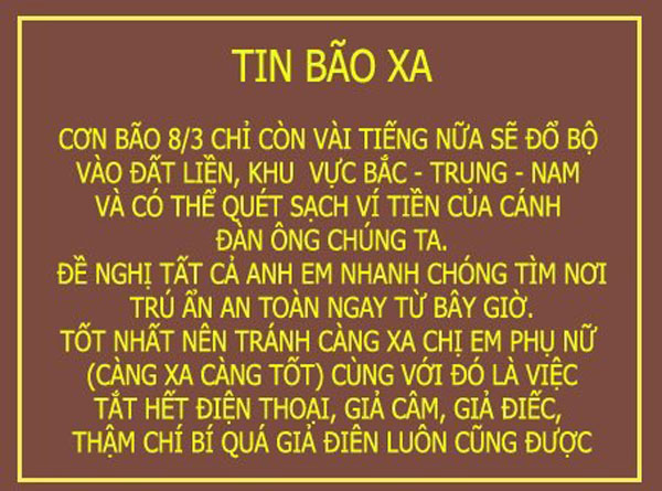 Chùm Ảnh 'Chế' Vui Dành Cho Ngày 8/3