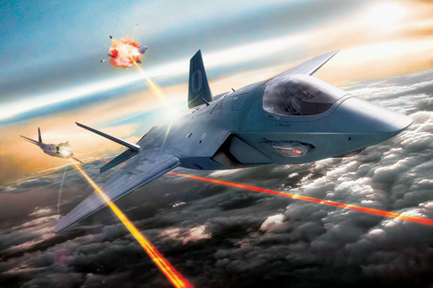 Chiến đấu cơ thế hệ tiếp theo của Không quân Mỹ sẽ có vũ khí laser