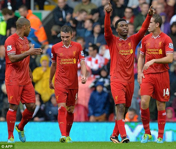 	Sturridge đã tỏa sáng để mang về chiến thắng cho Liverpool