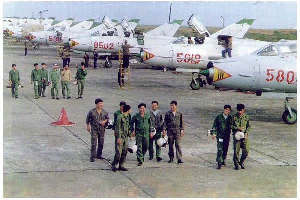 Máy bay cường kích Su-22 của Không quân nhân dân Việt Nam
