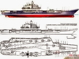 Một bản vẽ thiết kế tàu sân bay hạt nhân của Trung Quốc
